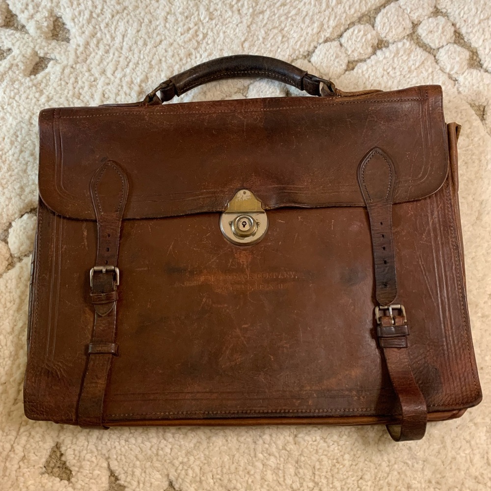 Vintage briefcase